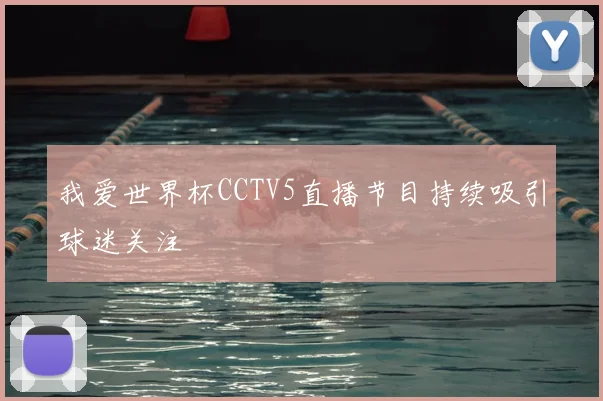 我爱世界杯CCTV5直播节目持续吸引球迷关注